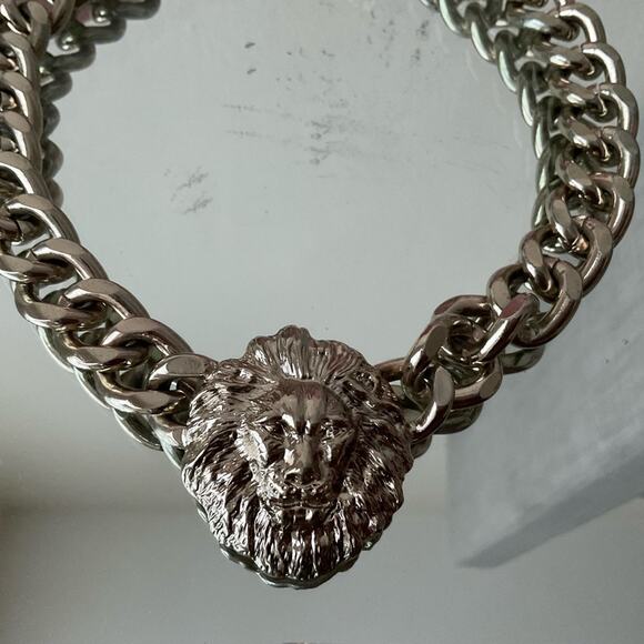 Melody Ehsani Silver Lion Necklace - Picture 4 of 7